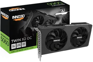 INNO3D GeForce RTX 5060 8GB TWIN X2 OC V2